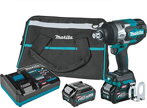 Makita 40V Max XGT Brushless Lithium-Ion 3/4-Inch Cordless 4-Speed High-Torque Impact Wrench with Friction Ring Kit