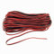JZK 20 Meter Elektrischer Draht 22 Gauge 22 AWG LED Lichtleiste Verlängerungskabel 2 Pin LED Lichtleiste Verlängerungskabel für SMD 3528 2835 5050 5630 Einfarbig Flex LED Streifen