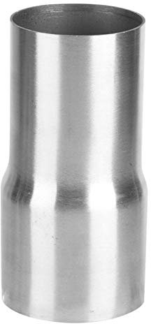 Adaptateur de Tube D'échappement, Adaptateur de Tuyau D'échappement Universel Connecteur de Tuyau D'échappement en Acier Inoxydable Adaptateur de Tube Réducteur Pièce Modifiée(57-63MM)