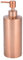 Spülmittelspender Kupfer 304 Edelstahl Roségold Seifenflasche, Küche Badezimmer Arbeitsplatte Handpumpe Flüssigseifenflasche(550ML)