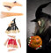 PERFETSELL 20 Stück Hexe Fingernagel Latex Vampir Nägel Hexenfinger Hexennägel mit Elastische Hexennase Hexe Nase Maskerade Kostüm Zubehör für Halloween Cosplay Party