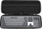 RAIACE Hartschalenkoffer kompatibel mit MX Mechanical Illuminated Performance Keyboard Steht nur EIN Koffer. - Schwarz