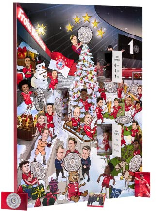 FC Bayern München Schoko-Adventskalender 2022