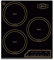 Kaiser Art Deco 45cm Induction Hob | Black Cooktop With 3 Cooking Zones