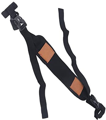 VGEBY Schultergurt, Oxford-Stoff Compoundbogen Gurt Hände Frei Schultergurthalter Zubehör für Outdoor Jagdtaschen (Schwarz)