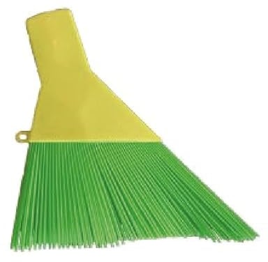 Scopa per Esterni e Giardino Piatta - 00166 Fibre Rigide - Senza Manico