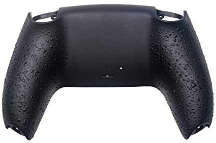 Carcasa Trasera Carcasa Inferior Antideslizante Carcasa Trasera Juego Recambio Carcasa Trasera Cubierta para PS5 Controller BDM010,020 (Negro)