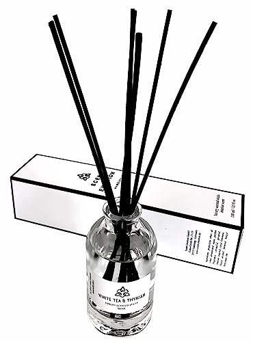 Scent Emotion Raumduft Diffuser Rattanstäbe - 100ml Fresh Mood White The & Thymian