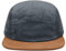 Clakllie Flat Brim 5 Panel Cap Outdoor Laufmütze Flat Bill Cap Verstellbar Trucker Cap Outdoor Schildkappen UV Schutz Sommer Cap Low Profile Snapback Caps,Gray