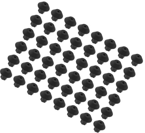 48 Pack Slip Stove Rubber Foot Pads Stove Range Rubber Feet Kitchen Appliance Parts Stove Rubber Feet for Kitchen Rubber Feet for Appliances