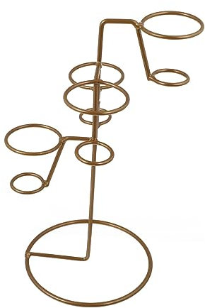 TOPBATHY Eisregal Aus Metall Kreativer Kegelhalter Praktisches Lagerregal Für Eistüten Und Dessertdisplay