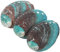 VANZACK Coquille Dormeau pour La Purification Lot De 3 Pièces Bol en Coquillage Naturel Décoration Rituelle pour La Maison Ou Le Bureau Portable Lisse Et Élégant