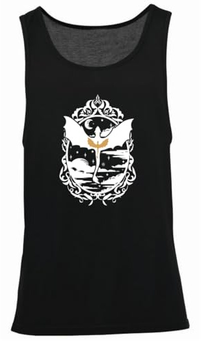 Hippowarehouse Violet's Dragons in The Sky Vest Scoop Sleeve Unisex Tank top
