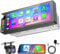 Single Din Car Radio with Wireless Carplay & Android Auto, 6.8 inch IPS Carplay Radio with GPS WiFi Bluetooth Voice Control FM AM EQ Type-C USB SWC Mirror Link Bakcp Camera MP5 Player