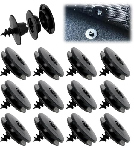 12 Stück Fussmatten Halter Clips,Autoteppich Fußmatten Befestigung Matte Rutsch,Auto Fußmatten Befestigung Automattenhalter Halter für VW und Mazda,Universelle Teppich Befestigung Boden Autofußmatten