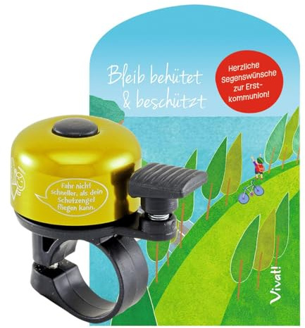 Fahrradklingel »Schutzengel«: zur Erstkommunion