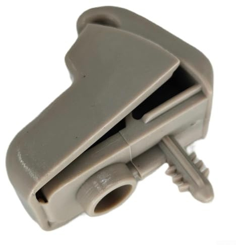 Supporto per parasole per auto 735344980 per Alfa Romeo 147 e per veicoli Fiat. Staffa di ricambio in ABS
