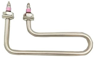 EZAGBPJK 220V 2KW Electric Immersion Tubular Heater with M18 Thread Water Heating Element for Tank/Kettle Perfection(Copper)