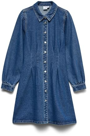 VERO MODA Female Jeanskleid VMMARGRIT Langes Kleid | Denim Dress