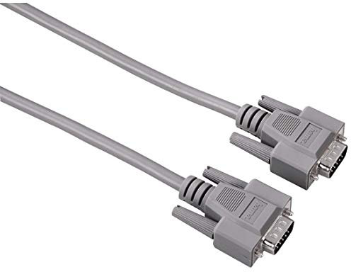 Hama Monitor-Kabel 15-pol.-HDD-Stecker - 15-pol.-HDD-Stecker, 3 m, Grau