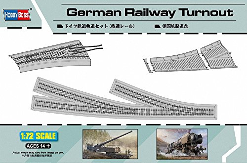 Hobby Boss 82909 Modellbausatz German Railway Turnout