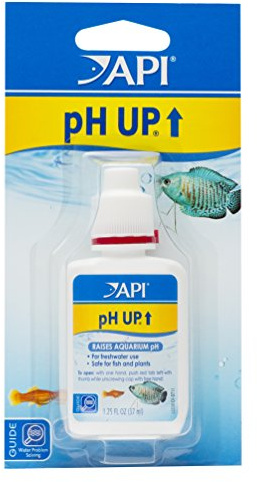 API pH UP Freshwater Aquarium Water pH Raising Solution 1.25-Ounce Bottle