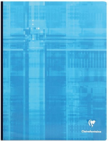 Lot de 5 Clairefontaine - Cahier reliure brochure - 24 x 32 cm - 192 pages - petits carreaux papier - 90g
