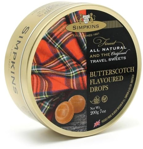 Simpkins Butterscotch Drops Travel Sweets