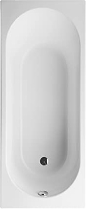 V&B Rechteck-Badewanne O.NOVO 170x75cm, weiß