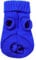 sourcing map Small Dog Jumper Warm Puppy Dog Sweater, Winter Thick Knitted Pullover Soft Turtleneck Dog Clothes Vest for Small Dogs, Cats, Baby Puppies(XX-S, Blue)
