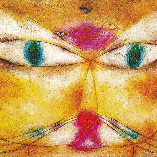 1art1 Paul Klee Poster Katze Und Vogel, 1928 Kunstdruck Bild 40x40 cm