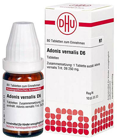 Adonis Vernalis D6 Tabletten 80 stk