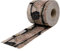 Zaundruck Sichtschutzstreifen Polyester - nachhaltiger Sichtschutz für Doppelstabmattenzaun - Motiv Windschutz 26 m x 19 cm - Sichtschutz-Rolle - Steingewächse