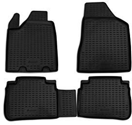 Element Gummimatten Passgenaue Fußmatten Nissan Murano 2003-2007 4tlg