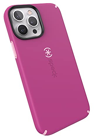 Speck Products CandyShell Pro + MagSafe iPhone 13 Pro Max/iPhone 12 Pro Max Case, Orchid Pink/Rosy Pink