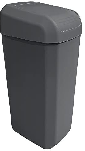 Denox Poubelle BASCULANT TROYA 45 L Anthracite