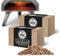 Warma Oak Pizza Stix Oven Wood Logs 9kg - Kiln Dried Oak Hardwood Kindling Sticks - For Ooni Uuni Nero Dellonda Portable Small Mini Pizza Ovens Garden Outdoor Fire Pits & Stoves - 2 x 4.5kg Boxes
