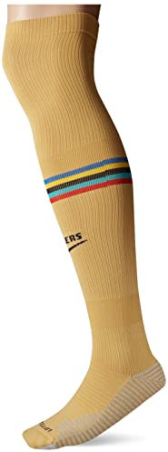 NIKE Unisex FC Barcelona 2022/23 Stadium Away fußballstrümpfe, Club Gold/Obsidian (Mehrfarbig), M