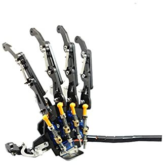 LXSWY Bionischer Roboterarm mit Handfläche DIY-Roboterroboter Palm 5 Servo 5-Finger-Bewegung mit mechanischem Arm des Sockelroboters, Zubehör, mechanisches Klauen-Palmen-Kit (Color : Finished Palm)