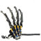 LXSWY Bionischer Roboterarm mit Handfläche DIY-Roboterroboter Palm 5 Servo 5-Finger-Bewegung mit mechanischem Arm des Sockelroboters, Zubehör, mechanisches Klauen-Palmen-Kit (Color : Finished Palm)
