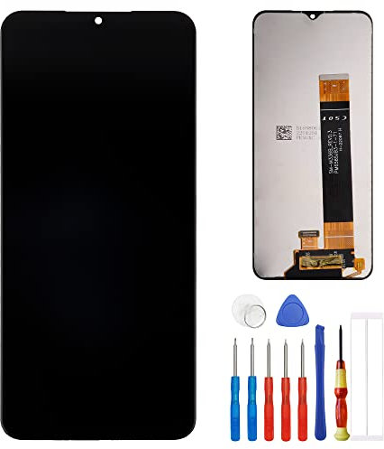 E-YIIVIIL Écran tactile LCD de rechange compatible avec Samsung Galaxy M23 & M33 5G SM-M236B 6,6 avec outils