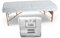 XARA - (Packung 50 Einweg Bettlaken Einstellbar TNT - 80x210 cm - Einweg Massagetisch Bettlaken - Abdeckung für Massagebetten weiche für Schönheitssalon, Spa, Massage, Hotel