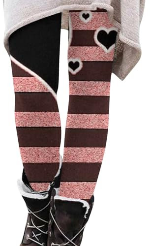 KONG JIMFAN Skihose Gürtel Arbeitshose Dicke Schwarze Transparente Strumpfhose Leggins Feinstrumpfhose Damen Leggins Mit Handytasche Kuschelleggings Damen Schneehose 164 Mädchen(#5 Pink,S)
