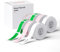 NIIMBOT Etiketten Selbstklebend, 12 x 40mm Thermo Etikettenband, Kompatibel mit D110 D11 D101 Etikettendrucker, 6 Rollen(Weib/Rosa/Grün)