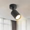 Homefire LED Deckenstrahler Deckenlampe Schwarz - 1 Flammig GU10 Deckenleuchte 350° Schwenkbar Strahler Spots Innen Deckenspot flurlampe für Wohnzimmer Küche Ohne Leuchtmittel
