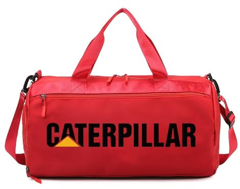 ZILUXI Faltbare Reisetasche Ca.TER-Pillar, Wasserdicht und verschleißfest, Tasche für Sport, Fitness und Reisen, Sporttasche(Grey)