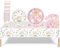 81 Pcs Easter Party Tableware Set, Easter Party Supplies, Easter Themed Party Paper Plates Cups Napkins Tablecloth, Pink Bunny Easter Party Table Decorations