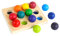 JUMPLAWN Frühpädagogisches Regenbogen-sortierbrett – Kognitives Spielzeug Für Kinder Und Sichere Spielzeugfarbe