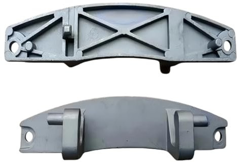 Aqkhougty Türscharnier for Waschmaschine 9000331928, kompatibel mit Siemens, kompatibel mit Bosch, Scharnierscheibe aus Edelstahl, Ersatzteile