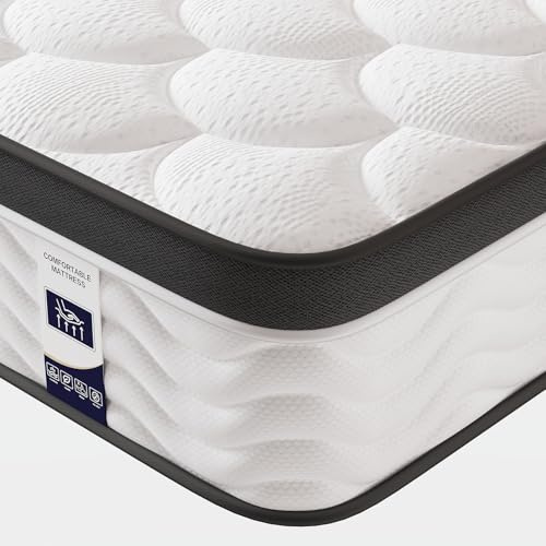 5FT King Mattress 10 Medium Hybrid Memory Foam/Pocket Spring Orthopedic | 7-zone pressure relief, motion isolation, breathable, edge support, CertiPUR-US foam, 100-night trial, boxed, 150x200x25cm.